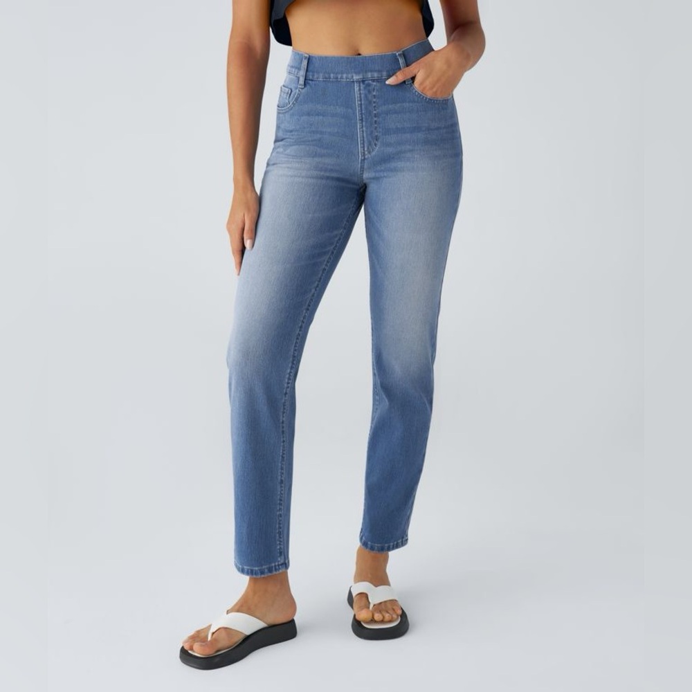 HALARA Women's Straight Leg Jeans - Blue